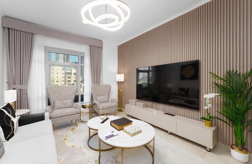 Downtown Dubai Apartment | Maison Privee - Exclusive Duplex Villa with Panoramic Terrace Overlooking Burj Khalifa