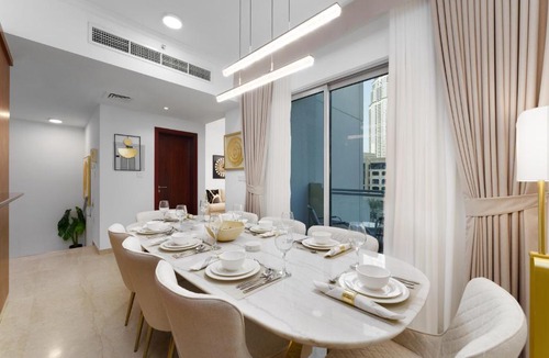Downtown Dubai Apartment | Maison Privee - Exclusive Duplex Villa with Panoramic Terrace Overlooking Burj Khalifa