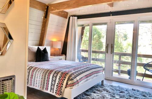 Upper Moonridge Ski Chalet | Maison Solange-Red Barn Farmhouse Style- Moonridge