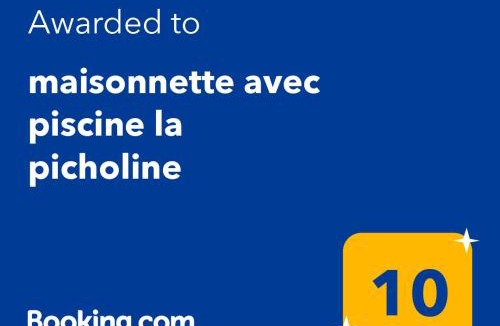 Chateaurenard Apartment | maisonnette avec piscine la picholine