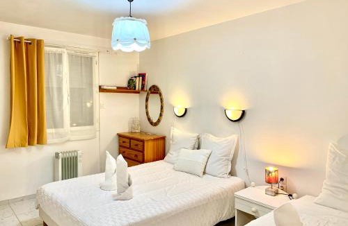 Pontault-Combault House | MaisonTevy - Appart 2 Chambres-4lits-Terrasse-Jardin & Studio-Confort-Climatisation- Idéale-Pro-Tourisme
