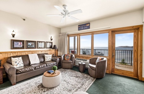 Two Harbors Apartment | Majestic Lake Views | 2BR w/King Suite | Pools