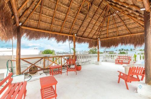 Merida Apartment | Malecon Beach House in Progreso 1 block from beach