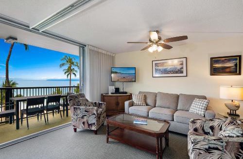 Kihei House | Mana Kai 410 - Ocean front at Keawakapu Beach, AC