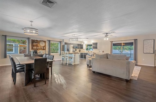 Sarasota Springs House | Mango Bay | Private Pool + Dog Play Area