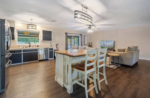 Sarasota Springs House | Mango Bay | Private Pool + Dog Play Area