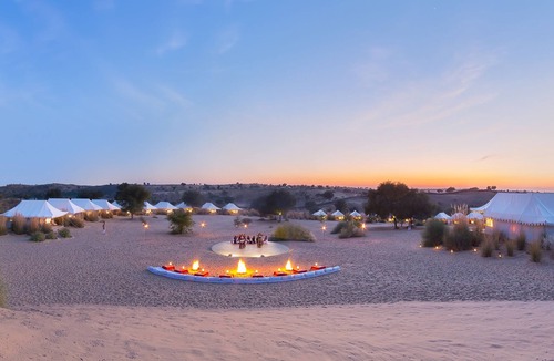 Khiyansaria RV Rental | MANVĀR SEVAN, THE DESERT CAMP
