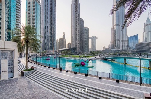 Downtown Dubai Villa | Manzil - Spacious 3B Villa w/Burj & Fountain View