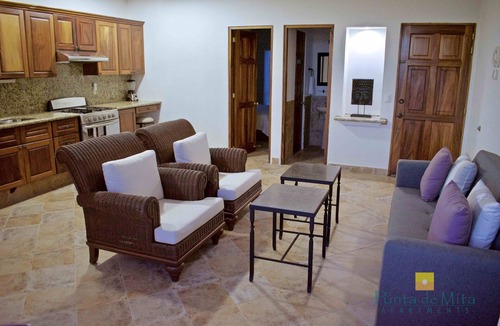 Emiliano Zapata Apartment | "Marietas", One bedroom Apartment. You can walk to Beach and Restaurants.
