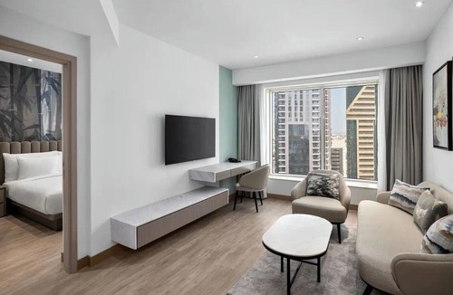 DIFC Hotel | Marriott Dubai | 1BR Suite | Apartment-Style Stay for Weeks or Months | 2 Units