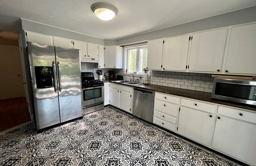 Narragansett House | Marvelous 4-bedroom, 2-bath home with AC and private backyard close to the beach
