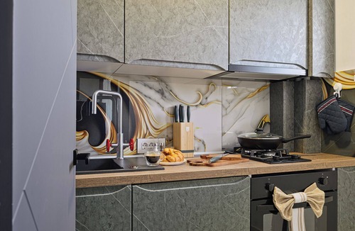 Sector 4 Apartment | Marvelous City View 3-bedroom apartment with Full Kitchen & AC in București