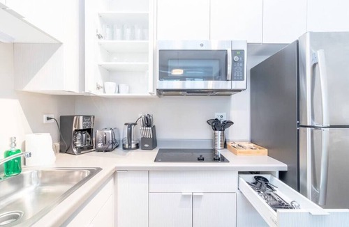 Near South Side Apartment | McCormick Oasis with Balcony, Patio and Gym Near Soldier Field & Museum Campus