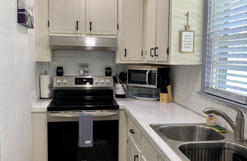Cherry Grove Beach Apartment | Meander on Down first floor Beach House steps to the beach