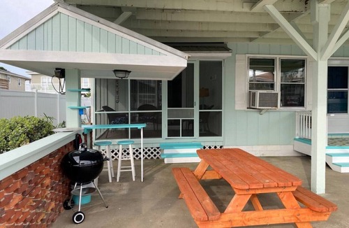 Cherry Grove Beach Apartment | Meander on Down first floor Beach House steps to the beach