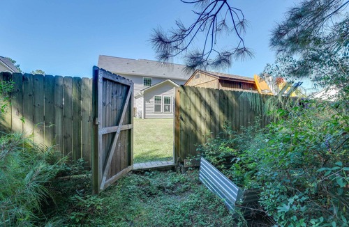 Moncks Corner House | Media Room & Yard: Modern Moncks Corner Home