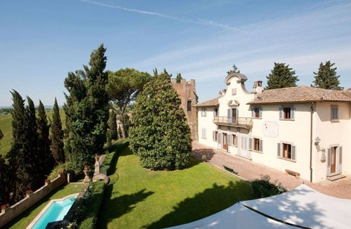 Castelfiorentino Villa | Medieval castle turns into a Pool Villa and hosts Julia Roberts too.