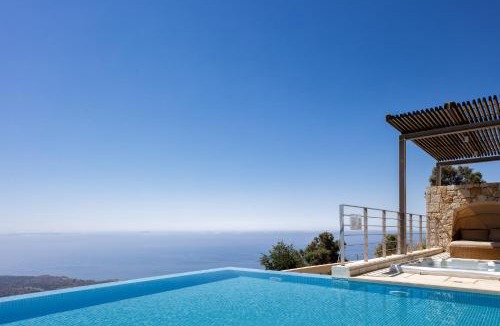 Vizari Villa | Melampes Villa, Seaview Escape, Heated Pool & Spa, By ThinkVilla