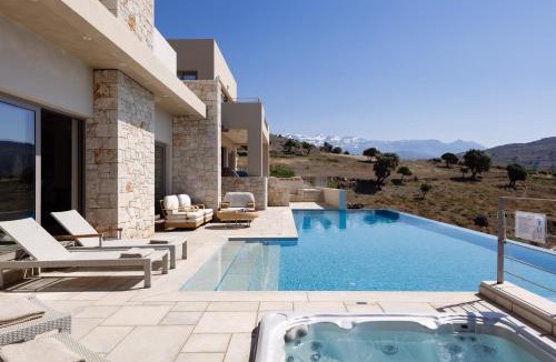 Vizari Villa | Melampes Villa, Seaview Escape, Heated Pool & Spa, By ThinkVilla