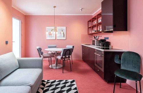 Weissensee Apartment | Memphis Loft Duplex (40sqm) near Antonplatz
