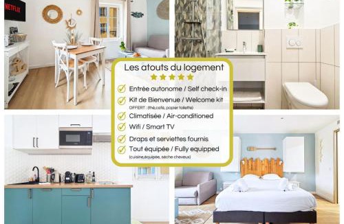 Old Town Apartment | "MER" Climatisé - 2 pas du port -Place aux Herbes