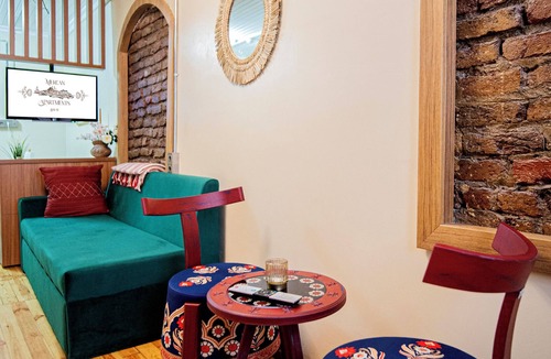 Istanbul City Center House | Mercan Apartments Balat - Mihrap Niche Room