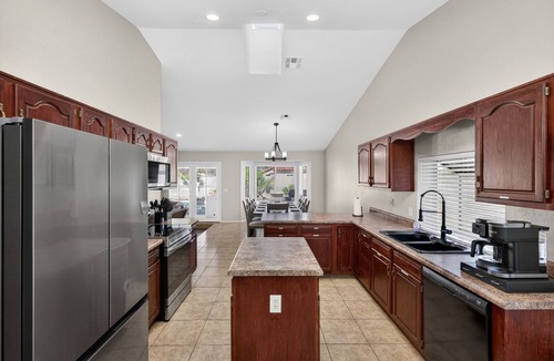 Mesa House | Mesa Oasis with Heated Pool and Theater-Style Media Room