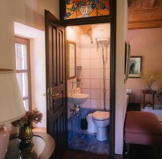Kalambaka Villa | Meteora Mountain Stonehouse with Private Garden