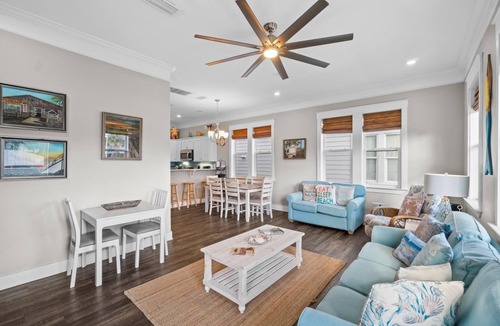 Waterside Village House | Mexico Beach - Beach House Gem with Gulf View, Golf Cart, Beach, Double Balcony