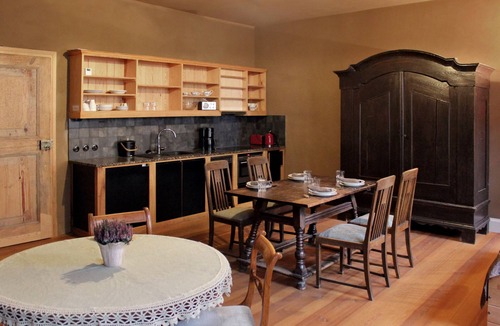 Werben Apartment | Mezzanine floor with terrace in the old commander's house