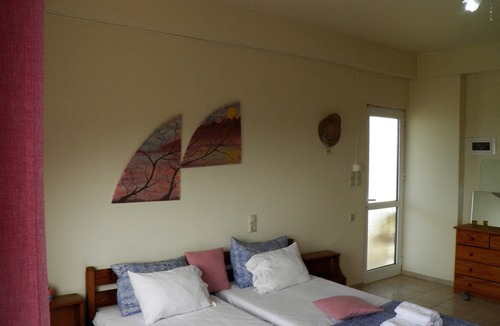 Kalamaki Apartment | Michael's studio near sea near Matala amazing view south Crete