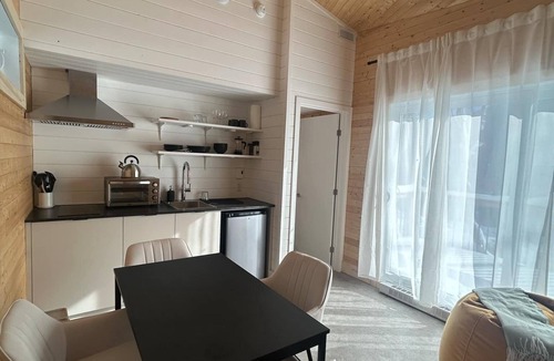 Notre-Dame-Auxiliatrice-de-Buckland Ski Chalet | Micro-Cabine in the Moutains | Solstice 1