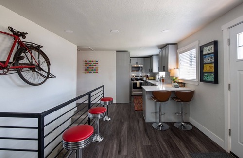 Berkley House | Mid-Century Modern Home - Hot Tub and Game Room