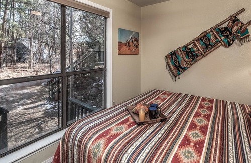 Ruidoso Cabin | Midtown Riverfront 3 | Pet Friendly, Hot Tub!
