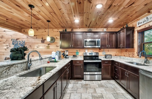 Pigeon Forge Cabin | Million Dollar Mountain Views, Heated Indoor Pool, Private Theater Room, Hot Tub