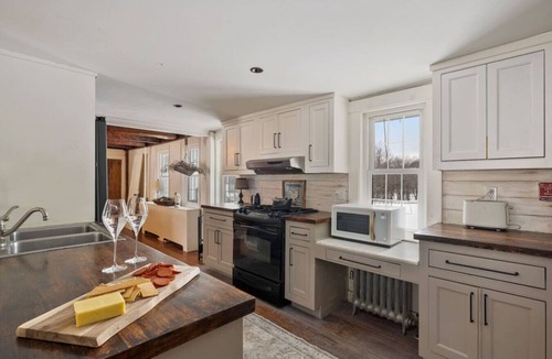 Gilmanton Condo | Mini Cows, Trails & Cozy Porch