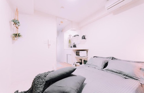 Minami Apartment | Minimalist Loft Namba Compact Studio with a 24-hour Gym MA805