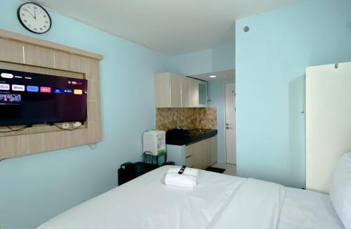 Karawang Apartment | Minimalist Studio Grand Sentraland Karawang Apartment By Travelio
