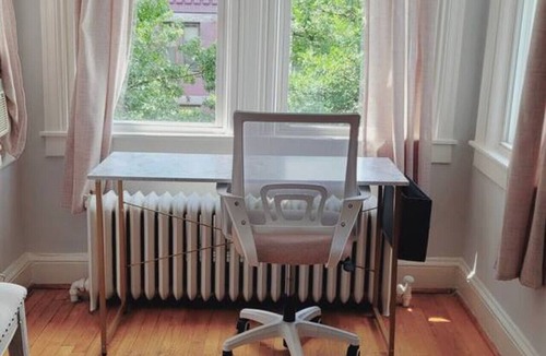 Stanton Park Apartment | Minutes from Capitol Hill. Free on-street parking.