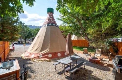Moab South Valley House | Moab RV Resort Glamping Tipi OKTP-52