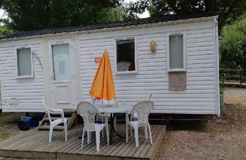 Quinson House | Mobil hom with air conditioning 4 to 6 person