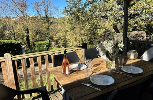 Eclassan House | Mobile-home Confort Titania - 2 bedrooms, 25 m² + 10m² covered terrace 6 people