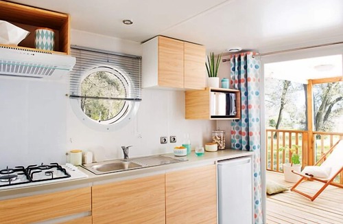 Hohenlychen Apartment | Mobile home Lagune I in Lychen