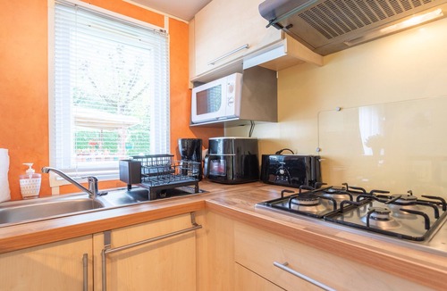 Ascarat House | Mobile Home 'Mobile-home Camping De La Truite' with Mountain View, Private Terrace and Wi-Fi