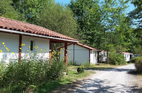 Urt House | Mobile Home, on campsite ***. Limit Basque Country / Landes
