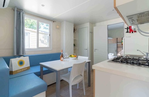 Rivabella House | Mobile home with pool for 6 people