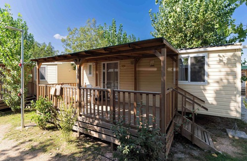 Rivabella House | Mobile home with pool for 6 people