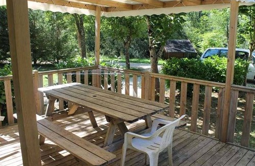 La Cassagne House | Mobile Home with Terrace in La Cassagne for 6 People