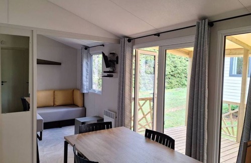 Rocamadour House | Mobile home with terrace - 8 guests