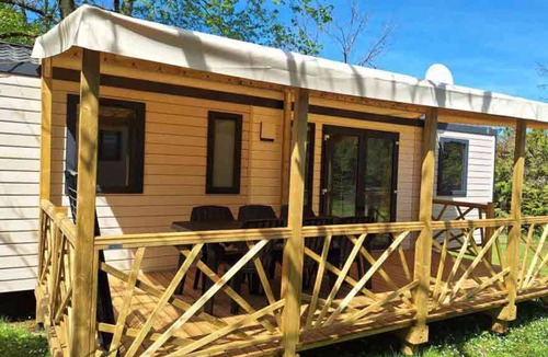 Rocamadour House | Mobile home with terrace - 8 guests